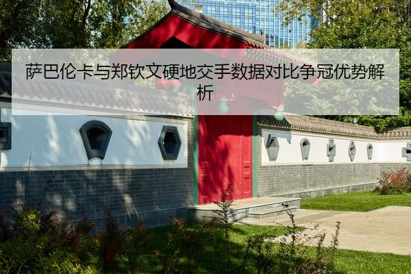 萨巴伦卡与郑钦文硬地交手数据对比争冠优势解析